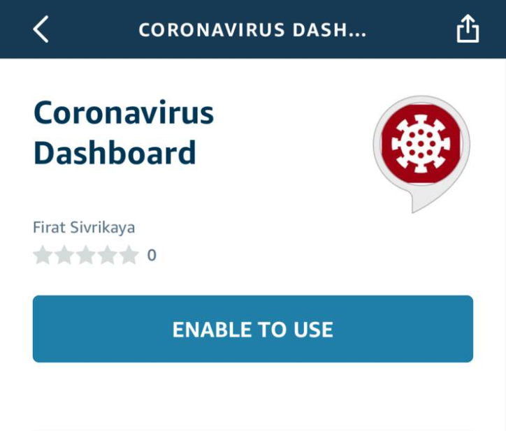 Coronavirus Dashboard